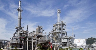 Chemical factory of Hanwha Solutions/Chemical Corporation in Yeosu, South Jeolla province, South Korea