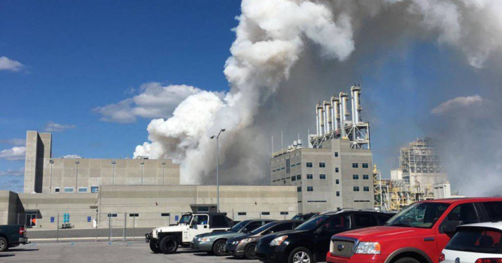 Hydrogen explosion at Wacker’s U.S. polysilicon plant in Charleston, Tennessee