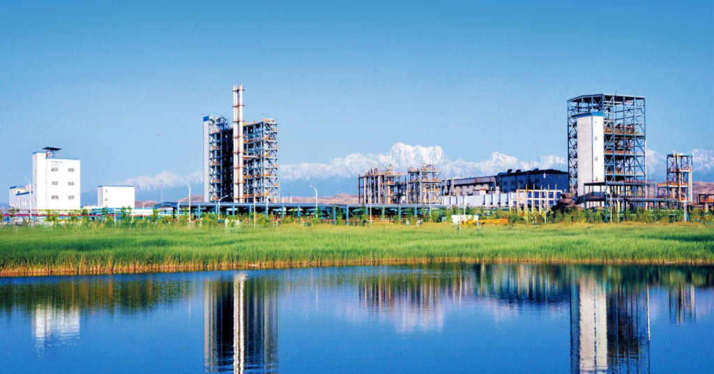 Xinte Energy’s polysilicon plant in Urumqi, Xinjiang region, China
