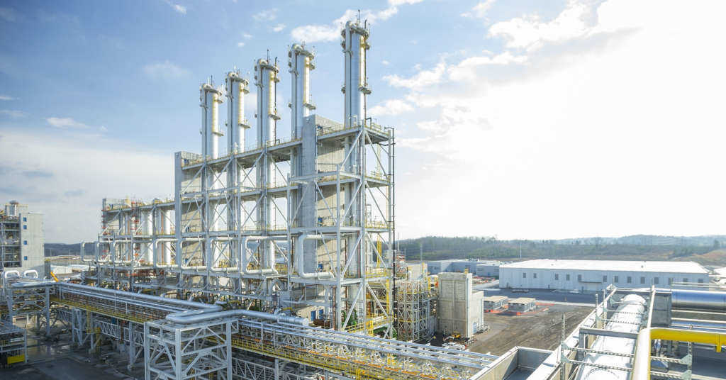Wacker’s U.S. polysilicon plant in Charleston, Tennessee